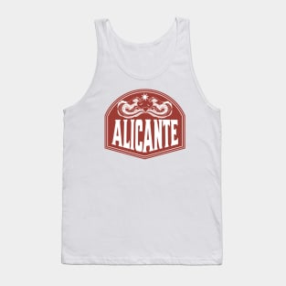 Alicante Province Spain Tank Top